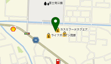 カスミ フードスクエアライフガーデン茂原店の地図画像