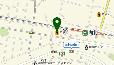 カスミ 湖北店の地図画像