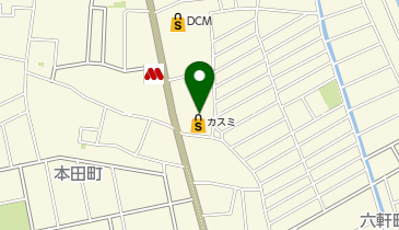 カスミ 春日部藤塚店の地図画像