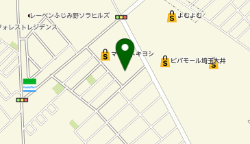 カスミ フードスクエアふじみ野店(ピアシティふじみ野内)の地図画像