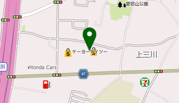 カスミ 上三川店の地図画像