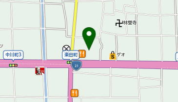 100円レンタカー 大垣北店の地図画像