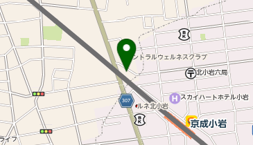 100円レンタカー 小岩店の地図画像