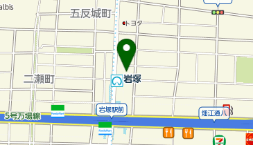 100円レンタカー 名古屋岩塚店の地図画像