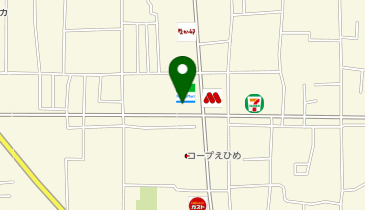 100円レンタカー 松山束本店の地図画像