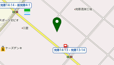 100円レンタカー 札幌下手稲通り店の地図画像