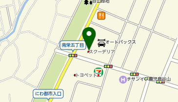 100円レンタカー 鹿児島卸本町店の地図画像