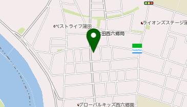 100円レンタカー 大田西六郷店の地図画像