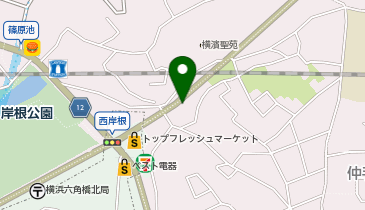 100円レンタカー 横浜岸根公園駅前店の地図画像