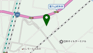 100円レンタカー 郡山富久山店の地図画像