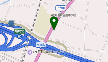 100円レンタカー 塩尻北インター店の地図画像