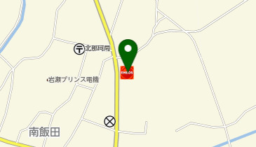 100円レンタカー 桜川北店の地図画像