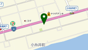 100円レンタカー 苫小牧糸井店の地図画像