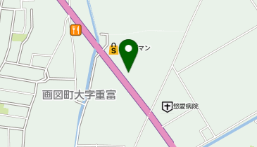 100円レンタカー 熊本はません店の地図画像