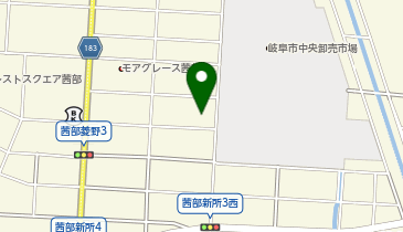 100円レンタカー 岐阜中央市場前店の地図画像