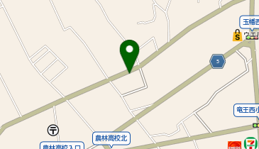 100円レンタカー 甲斐店の地図画像