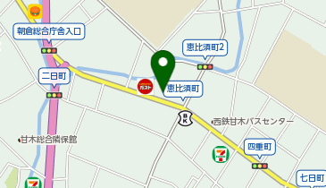 Dr.関塾 甘木校の地図画像