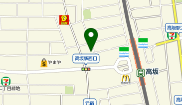 Dr関塾 高坂駅前校の地図画像