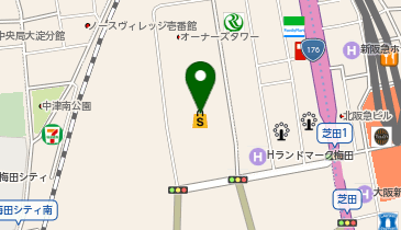 タカラスタンダード 大阪HDCショールーム(梅田)の地図画像
