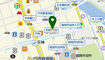 タカラスタンダード 天神ショールームの地図画像