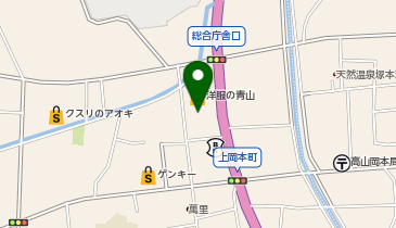 タカラスタンダード 高山ショールームの地図画像
