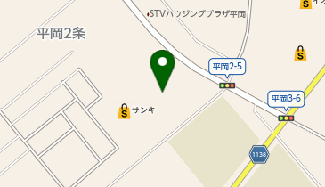 リサイクルマート イオンタウン平岡店の地図画像