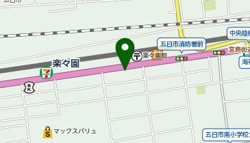 リサイクルマート楽々園店の地図画像