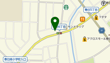 リサイクルマート春日店の地図画像