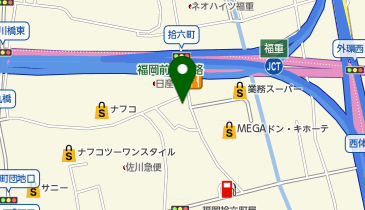 リサイクルマート福重店の地図画像
