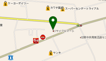 リサイクルマート千葉八街店の地図画像