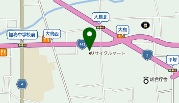 リサイクルマート八女店の地図画像