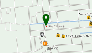 リサイクルマート焼津店の地図画像