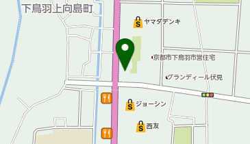 リサイクルマート京都伏見店の地図画像