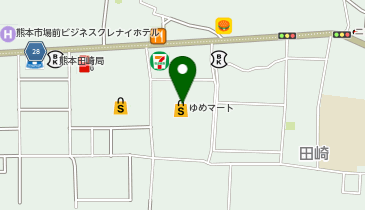 リサイクルマートゆめマート田崎店の地図画像