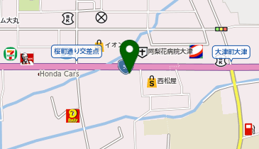 リサイクルマート熊本大津店の地図画像