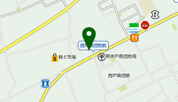 リサイクルマート熊本戸島店の地図画像