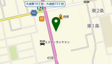 リサイクルマート西條士別店の地図画像