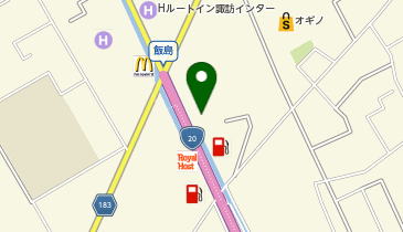 リサイクルマート諏訪店の地図画像