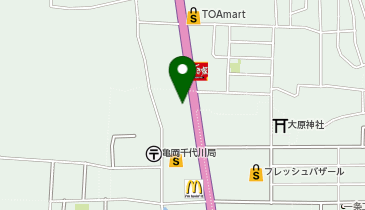 リサイクルマート亀岡店の地図画像