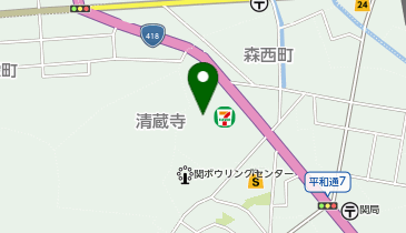 リサイクルマート岐阜関店の地図画像