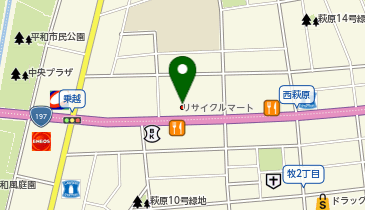 リサイクルマート大分店の地図画像