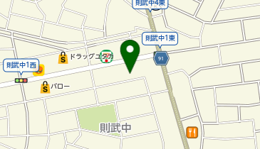 リサイクルマート岐阜則武店の地図画像