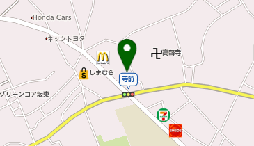 リサイクルマート坂東店の地図画像