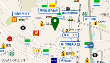 Cafe&Meal MUJI渋谷西武店の地図画像