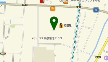 無印良品 福田屋ショッピングプラザ宇都宮店の地図画像