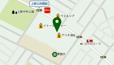 無印良品 アリオ深谷店の地図画像