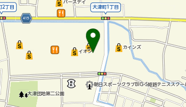 無印良品 イオンモール姫路大津店の地図画像