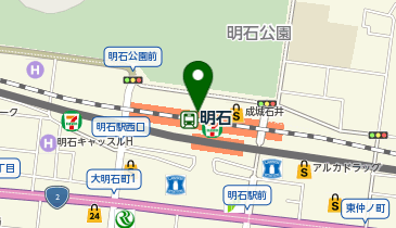 無印良品500 ピオレ明石店の地図画像
