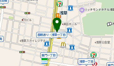 無印良品 浅草ROX店の地図画像