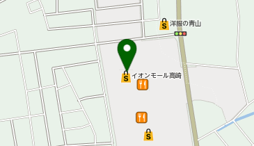 無印良品 イオンモール高崎店の地図画像